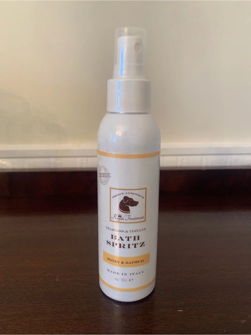Bath Spritz for Dogs - White